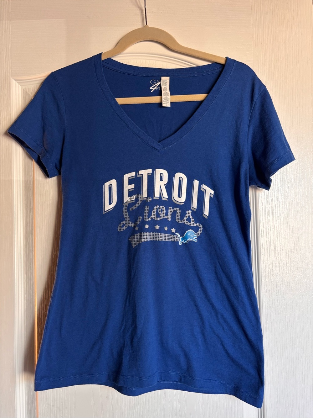 Detroit lions NFL t shirt G4her women’s size large football